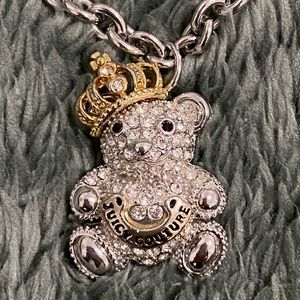 Juicy Couture Crystal Teddy Bear Necklace 🧸
